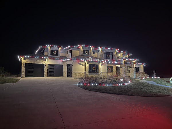 Christmas lighting photo 1 shared by Angela Shramek on Google