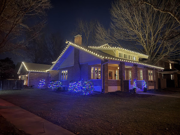 Christmas lighting photo 1 shared by Emily Severeid-Geiss on Google